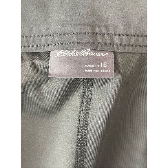 Eddie Bauer Gray Stretch Golf Skirt‎ with Pockets Size 16 - Picture 6 of 7